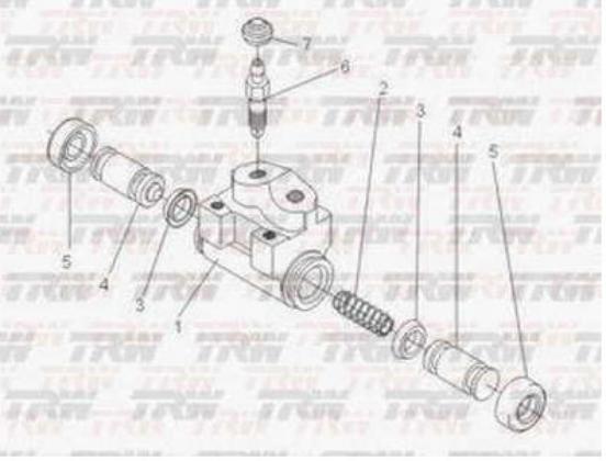 Cilindro de Roda Traseiro 